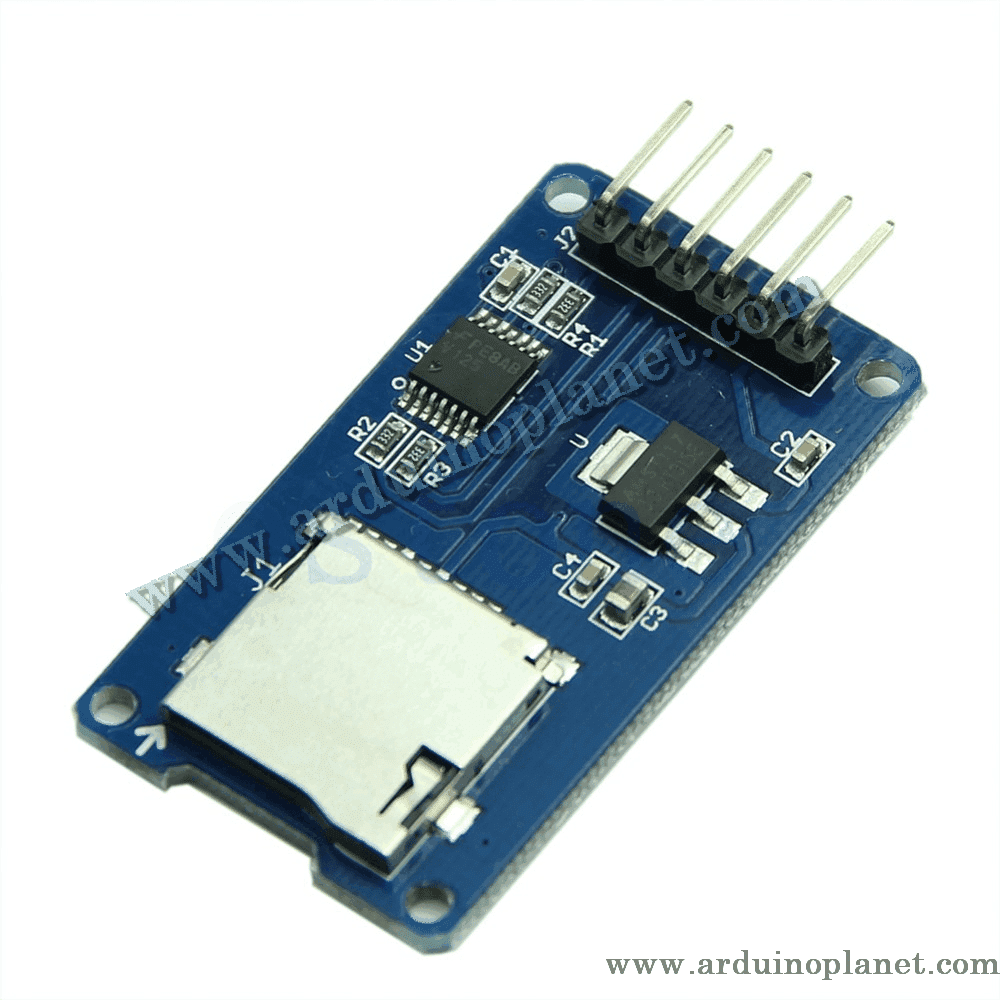 Module Lecteur Carte SD Pour Arduino - MicroPlanet Maroc